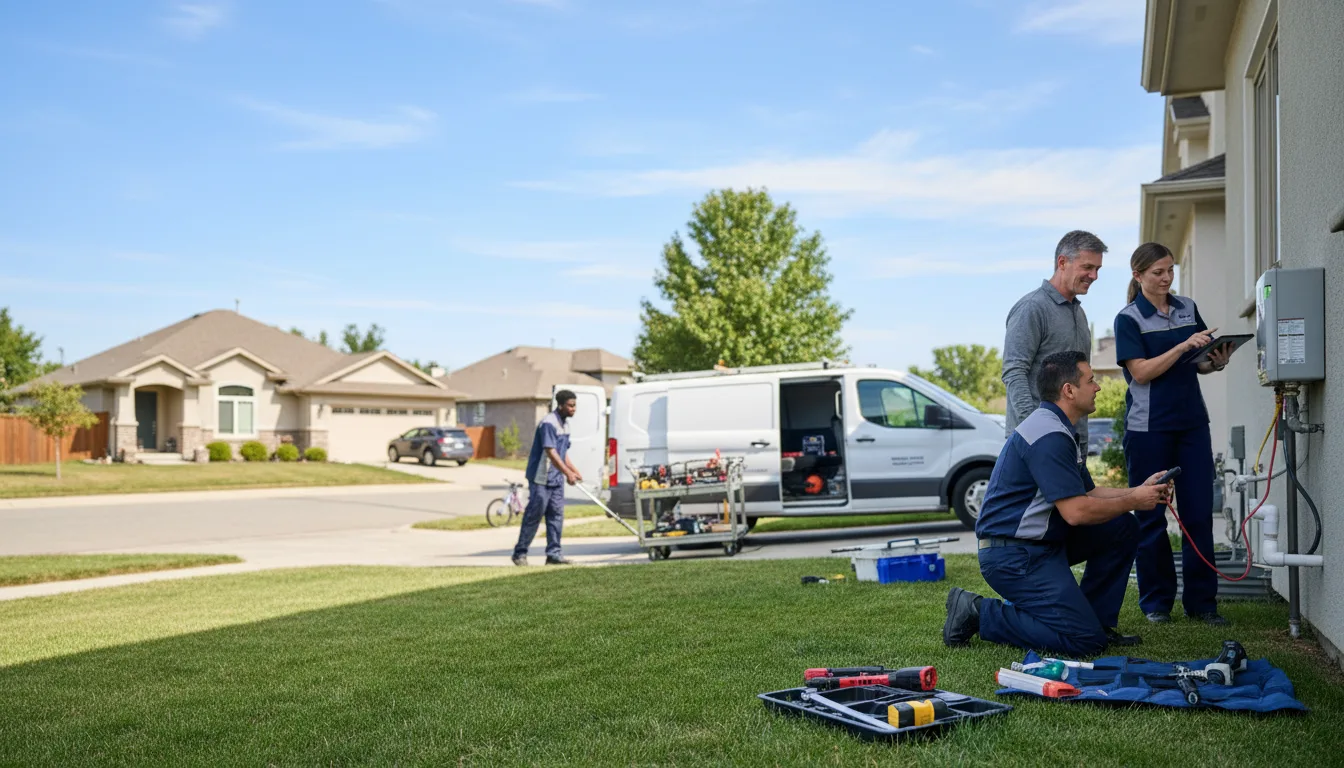 Tankless water heater service in Mcgregor, TX